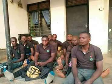NIGERIA SOLDIERS ARRESTED SOME BENUE VIGILANT GROUP